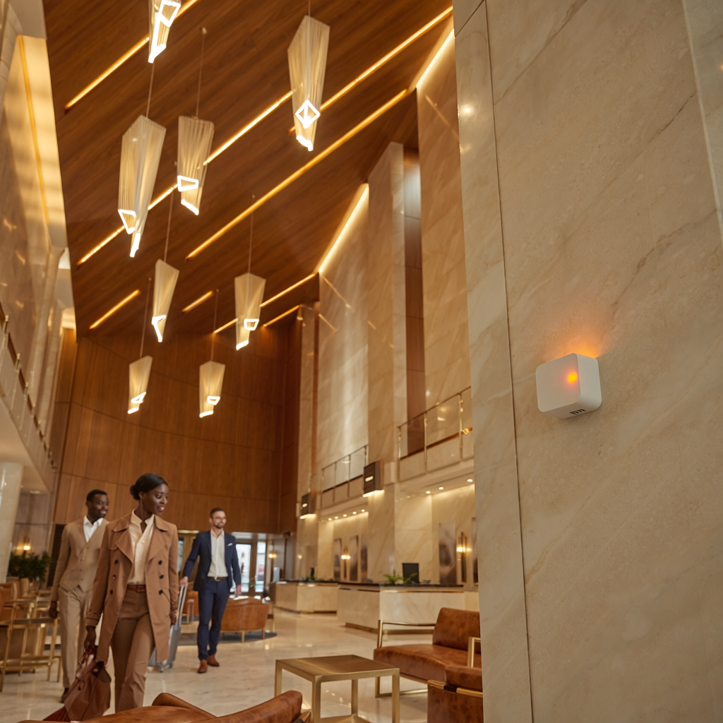 Modern hospitality interior representing guest comfort and facility performance.